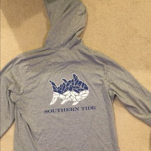 NWOT Southern Tide long sleeve hooded T-shirt